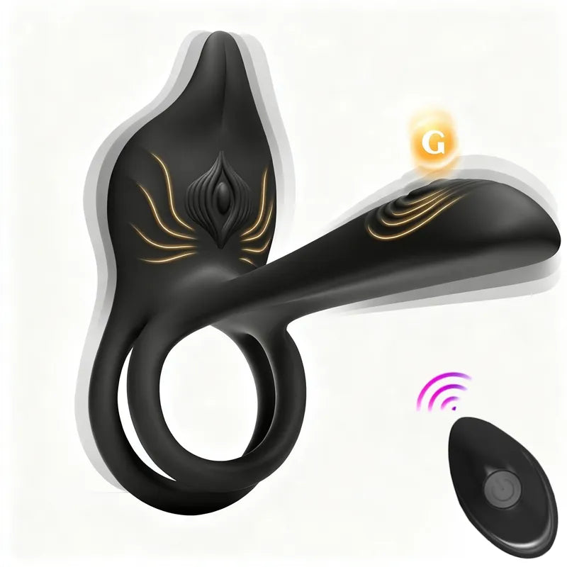 🎄Saldi di Capodanno |🎁Anello vibrante intelligente Enchanted Girl Luxe - Piacere di coppia controllabile tramite app 💫