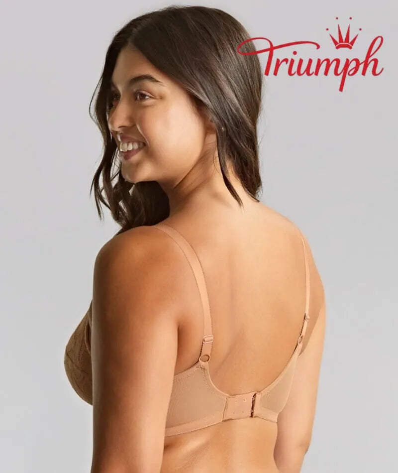 Triumph - (4 pezzi) Reggiseno coppa piena con pizzo ricamato