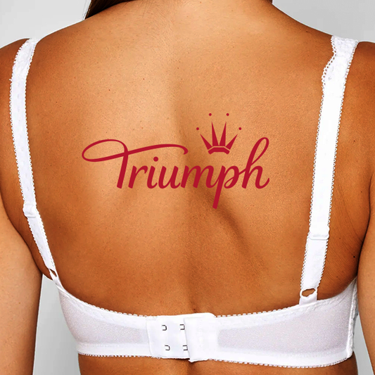 Triumph® 4 pezzi.✨💝Comodo reggiseno in pizzo con ricami floreali, taglie forti [65A-120H]